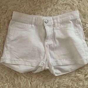 White Kids Size 14 Jean Shorts